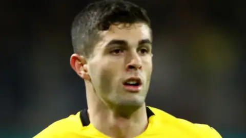 Borussia Dortmund's Christian Pulisic