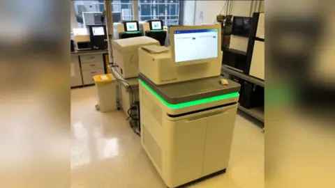 New machine used for genetic sequencing at University Hospital of Wales