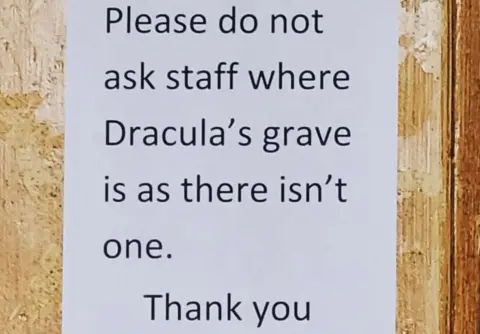 Other Sign on church door