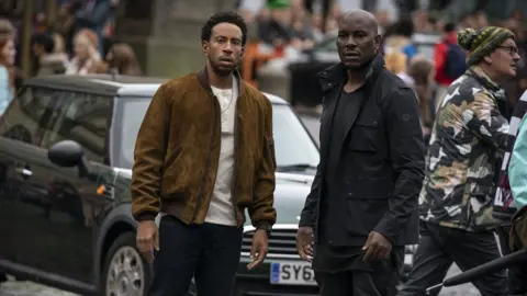 Universal Pictures Ludacris and Tyrese Gibson in Fast & Furious 9