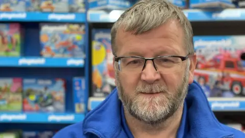 Steve Kerrison owner Kerrison Toys