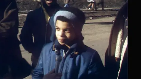 Prince captured in an old TV interview about a teachers' strike.