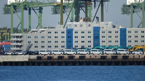 Getty Images A floating accommodation facility