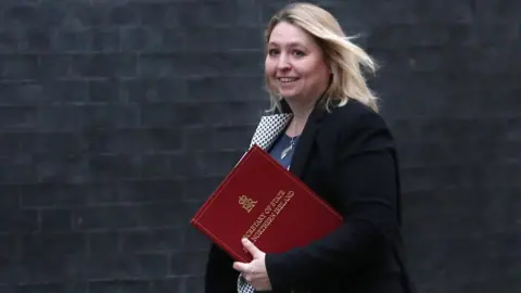 AFP/Getty Images Karen Bradley arriving in Downing Street on Tuesday