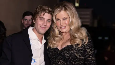 Getty Images Lukas Gage and Jennifer Coolidge