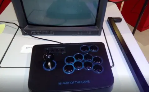 Sheffield City Council One of the console machines at the museum