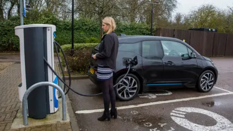 Andrew Aitchison/Getty Images Chargemaster EV charging point in Milton Keynes, UK