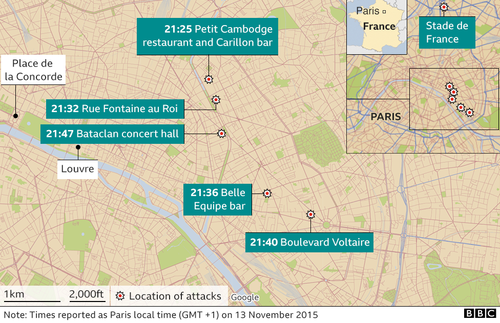 Paris attacks trial: Verdicts begin for 20 accused of mass murder - BBC ...