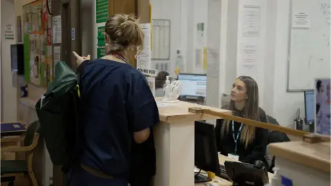 BBC Reception at Priory Surgery