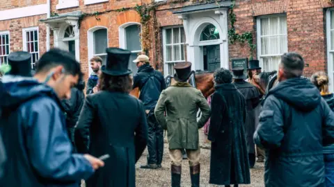 Film Shropshire  Filming of Great Expectations