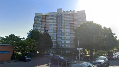 Google An 11-storey block of flats