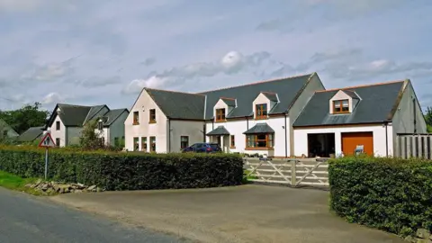 A large house in the countryside