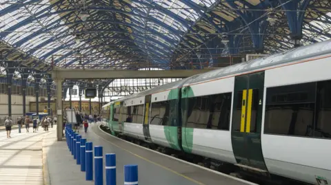 Getty Images Brighton station with a Southern train