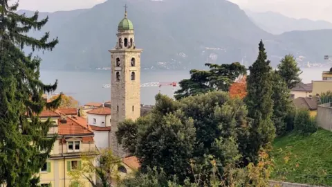 The Swiss city of Lugano