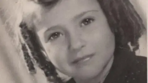 Suzanne aged six (1942) Holocaust Centre North Archive, courtesy of Suzanne Ripton 