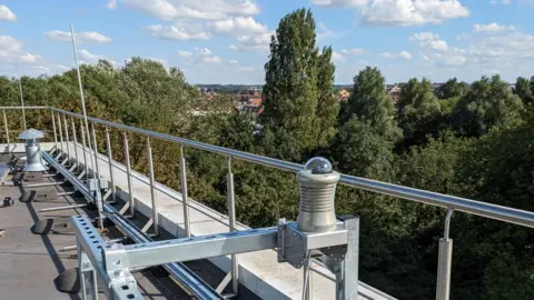 Space Park Leicester Opitcal camera