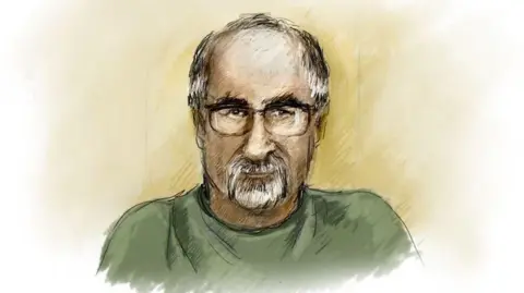 ABC News: Sharon Gordon A court sketch of Elizabeth's father Jason Richard Struhs