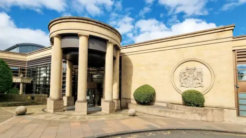 The exterior of the High Court in Glasgow.