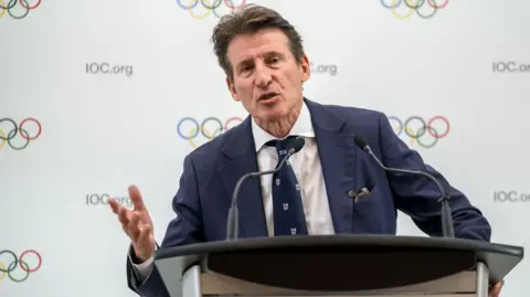 Lord Coe pitches to be the first British president of the International Olympic Committee (IOC)