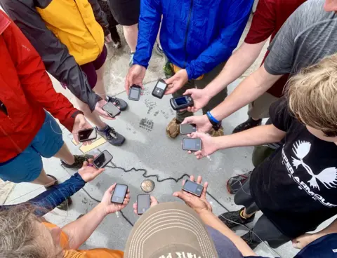 Project 50 in 50 People with type one diabetes showing their pumps