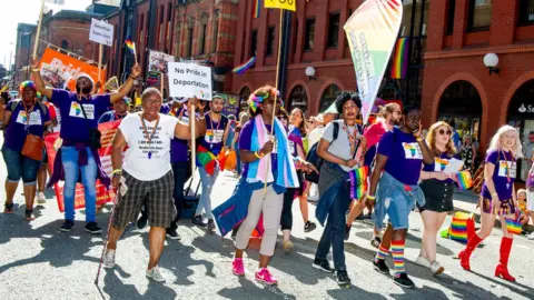 Getty Images Manchester Pride Parade in 2019