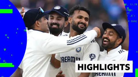 India celebrate victory