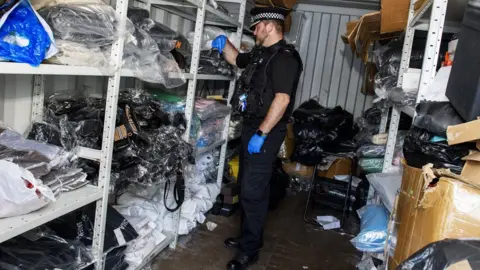 GMP Item seized in Operation Vulcan raid