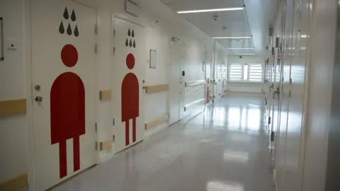 Swedish Prison and Probation Office A corridor in Kronoberg prison