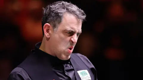 Snooker player Ronnie O'Sullivan