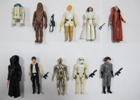 Sheffield Auction Gallery Star Wars Action Figures