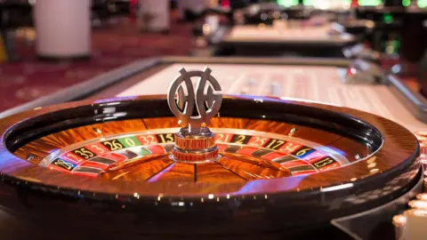Genting Casinos A roulette wheel at a Genting Casino