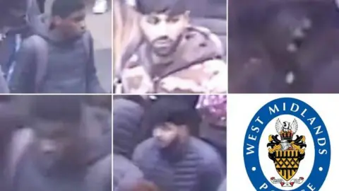 West Midlands Police Composite of possible suspects
