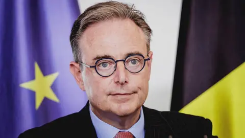 Getty Images Belgium's prime minister Bart de Wever 