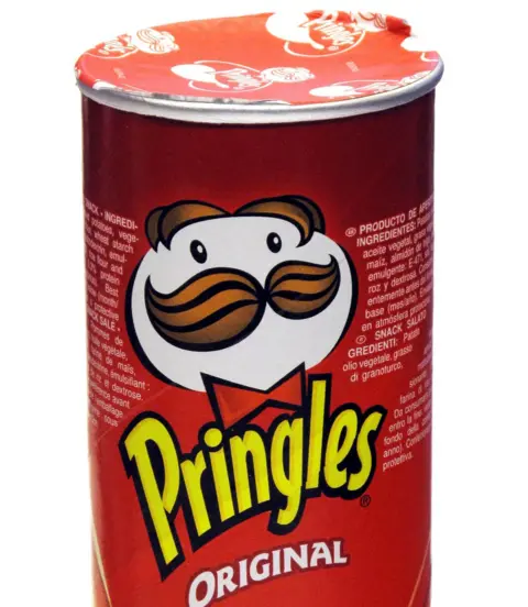 PA Media A stock image of a Pringles tube from 2009