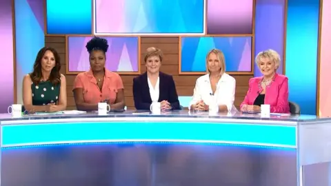 ITV/Loose Women Nicola Sturgeon on loose Women