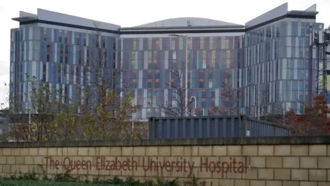 PA Media Queen Elizabeth University Hospital in Glasgow