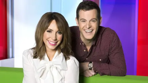 BBC Alex Jones and Matt Baker present The One Show