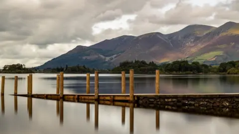 Getty Images Skiddaw and Ashness jetty on Derwentwater, Lake District National Park