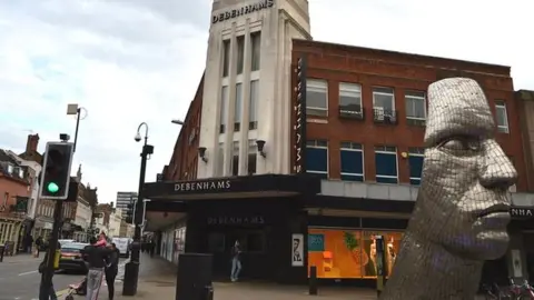 N Chadwick/Geograph Bedford town centre