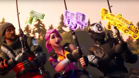 Epic Games Characters from the new Fortnite season