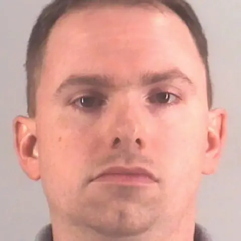 Reuters Aaron Dean at Tarrant County Jail, two days after Atatiana Jefferson's death