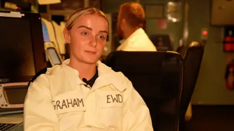 BBC/Maarten Lernout Leading Hand Erin Graham, Electronic Warfare Director