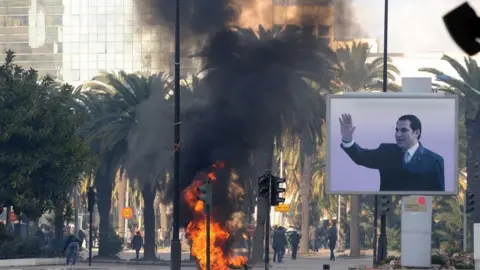 Getty Images Arab Spring protests in Tunisia in 2011