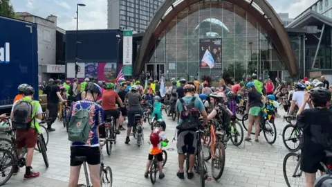 Stephen Walker The bike ride