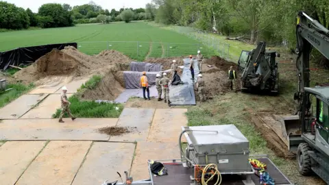 European Photopress Agency Katrice Lee excavation site