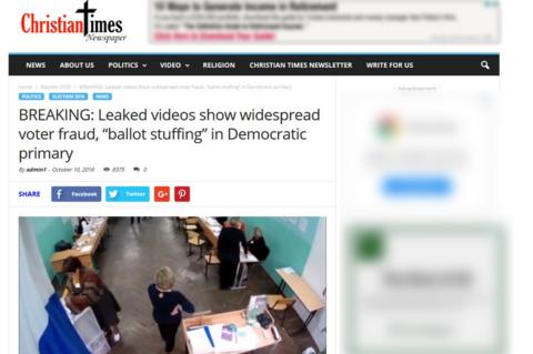 How to spot a fake US election claim - BBC News