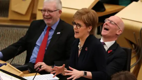 PA Media First Minister's Questions