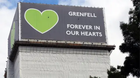 PA Media Grenfell Tower