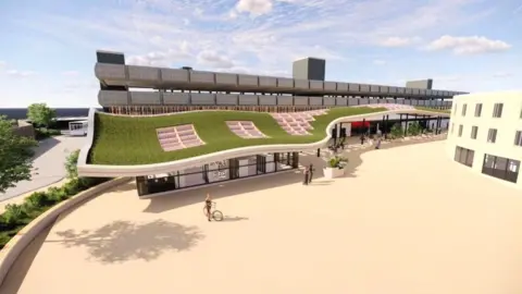 West Yorkshire Combined Authority Artist's impression of new bus station