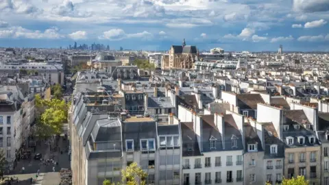 Paris skyline